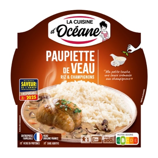 Plat prepare Paupiette de veau LA CUISINE D'OCEANE