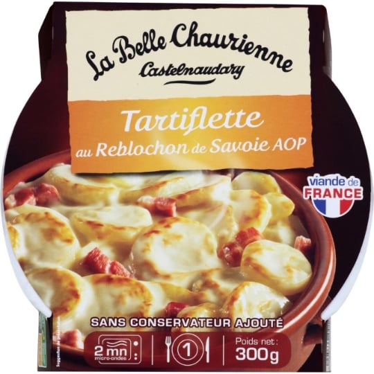 Plats cuisinés Tartiflette au Reblochon LA BELLE CHAURIENNE