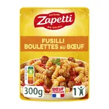 Plat Individuel Fusilli Boulette de Bœuf ZAPETTI