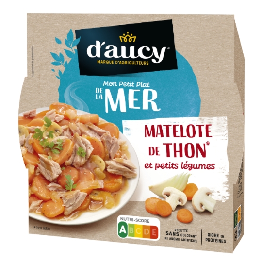 Plat Cuisiné matelote de thon aux petits légumes D'AUCY