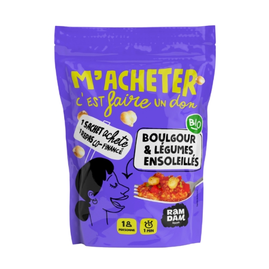 Boulgour et Légumes Bio RAMDAM SOCIAL