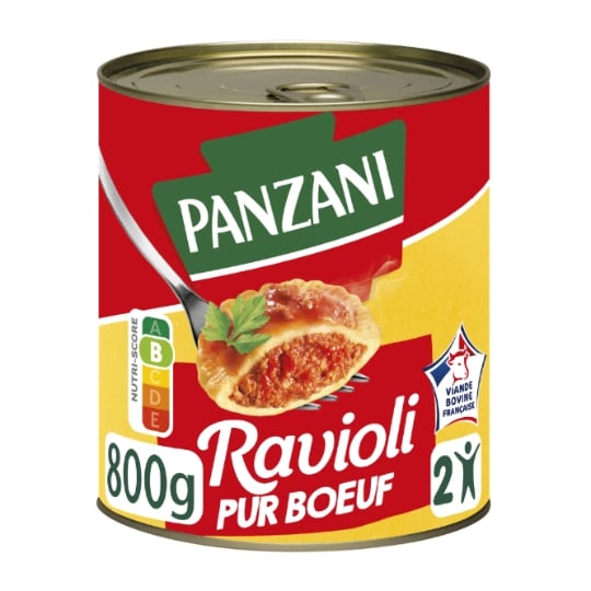 Plat familial Ravioli pur Bœuf PANZANI
