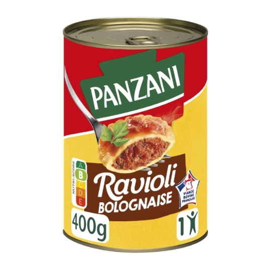 Plat Individuel Ravioli Bolognaise PANZANI