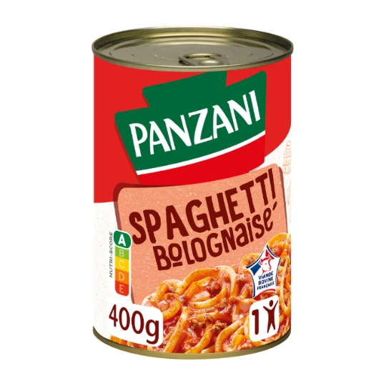 Plat Individuel Spaghetti Bolognaise PANZANI