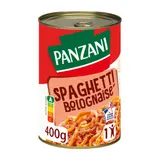 Plat Individuel Spaghetti Bolognaise PANZANI