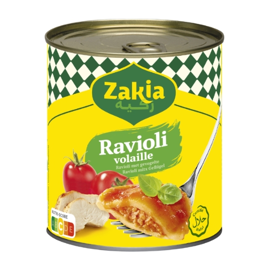 Plat Cuisiné Ravioli à la Volaille Halal ZAKIA