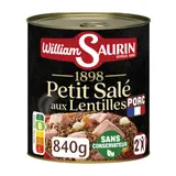Petit Salé aux Lentilles Carottes et Oignons WILLIAM SAURIN