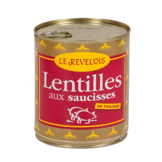 Lentilles Aux Saucisses De Toulouse LE REVELOIS