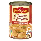 Plat Cuisiné Quenelles de Saumon Sauce Océane PETIT JEAN