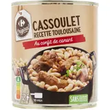 Plat cuisiné cassoulet toulousain CARREFOUR ORIGINAL