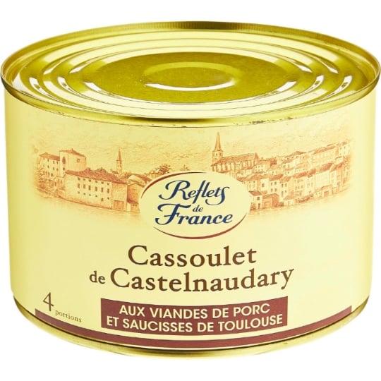 Plat cuisiné Cassoulet au porc REFLETS DE FRANCE