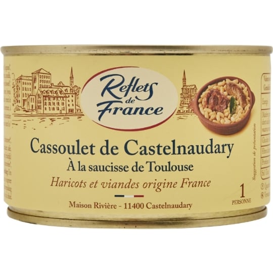 Plat cuisiné Cassoulet REFLETS DE FRANCE