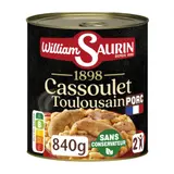 Plat familial Cassoulet Toulousain WILLIAM SAURIN