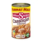Plat familial Cassoulet Mitonné WILLIAM SAURIN