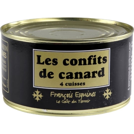 Confits de canard 4 cuisses FRANCOIS ESQUINES