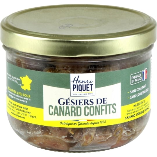 Gésiers de canard confits H. PIQUET