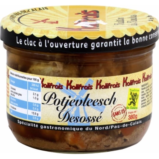 Plat cuisiné Potjevleesch désossé KALIFRAIS
