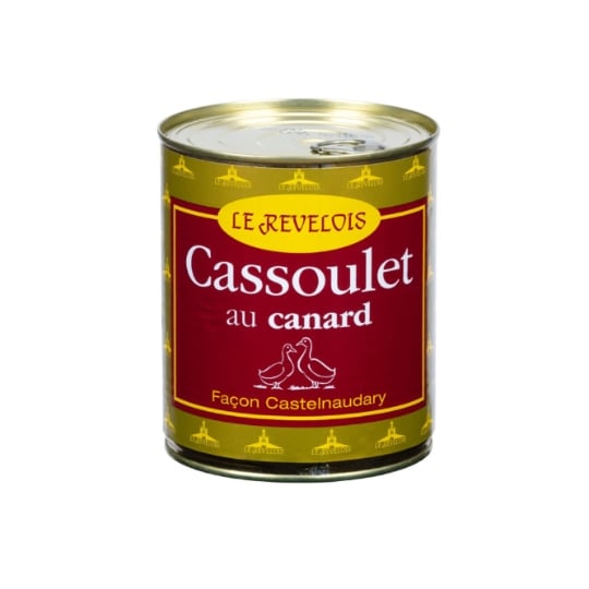 Plat cuisiné cassoulet canard LE REVELOIS