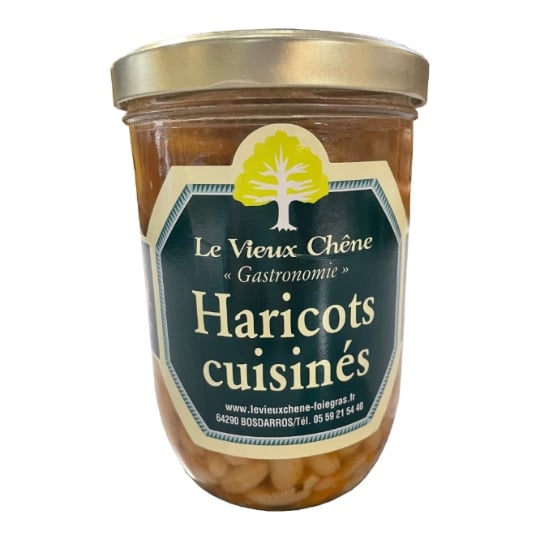 Plat cuisinée haricots LE VIEUX CHENE