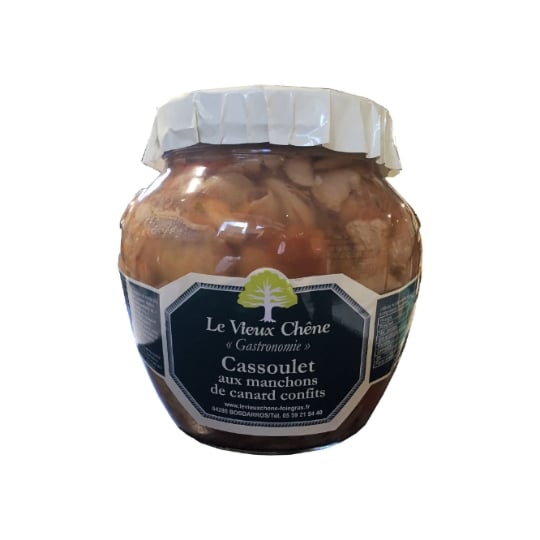Cassoulet aux manchons de canard confits LE VIEUX CHENE