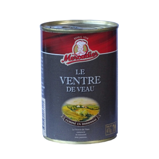 Plat Cuisiné Ventre de Veau Cuisiné en Dordogne MERCADIER