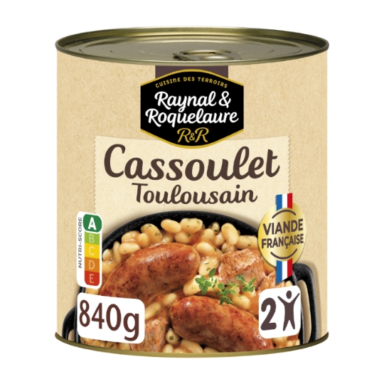 Plat familial Cassoulet Toulousain RAYNAL ET ROQUELAURE