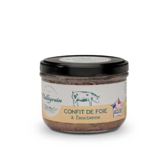 Confit de foie   à l'ancienne Le Cormier VALLEGRAIN