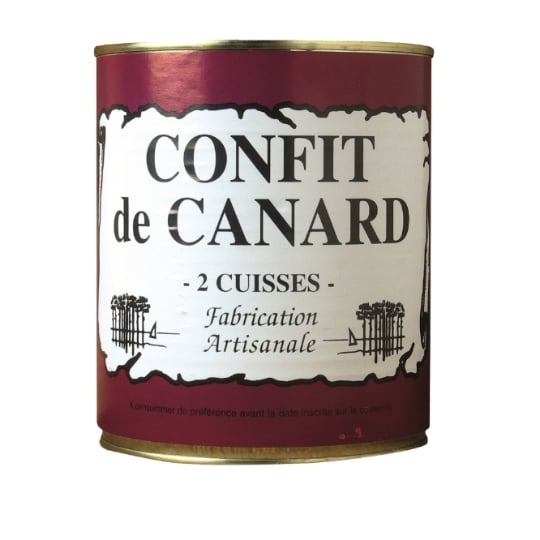 Confit de canard, 2 cuisses