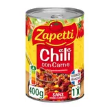 Plat Individuel Chili Con Carne Bœuf ZAPETTI
