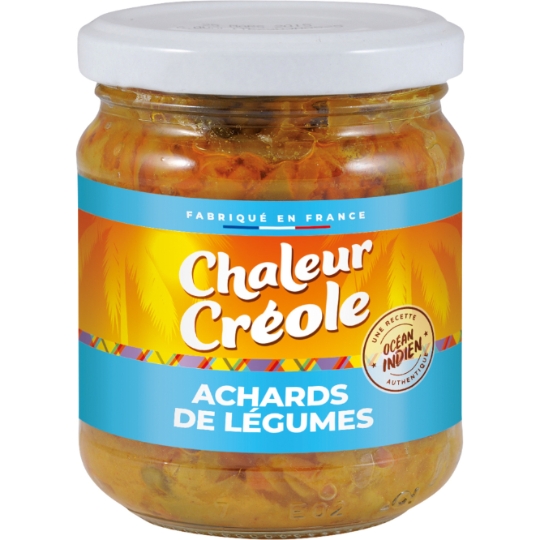 Plat cuisiné achards de légumes CHALEUR CREOLE