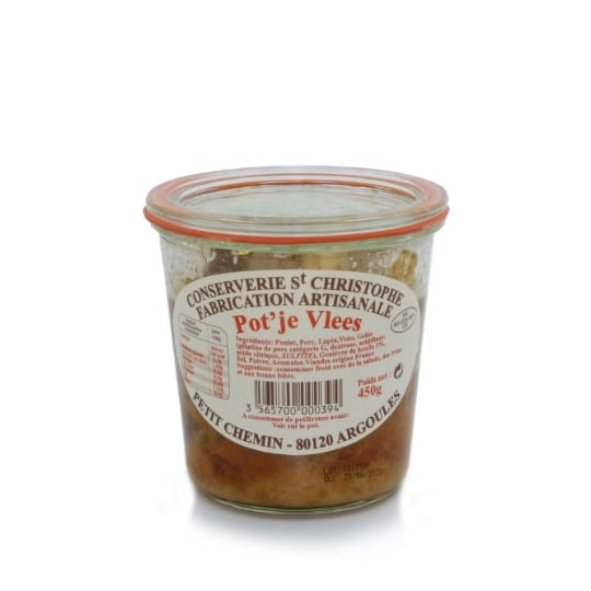 Plat cuisiné Pot’je Vlees CONSERVERIE ST CHRISTOPHE
