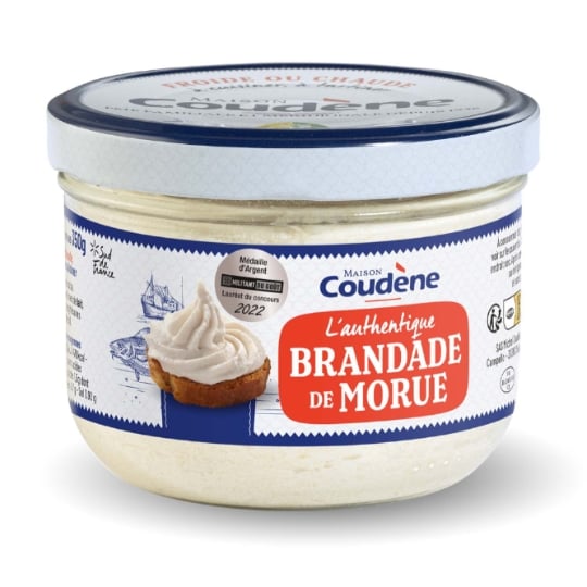 Plat cuisiné brandade de morue COUDENE
