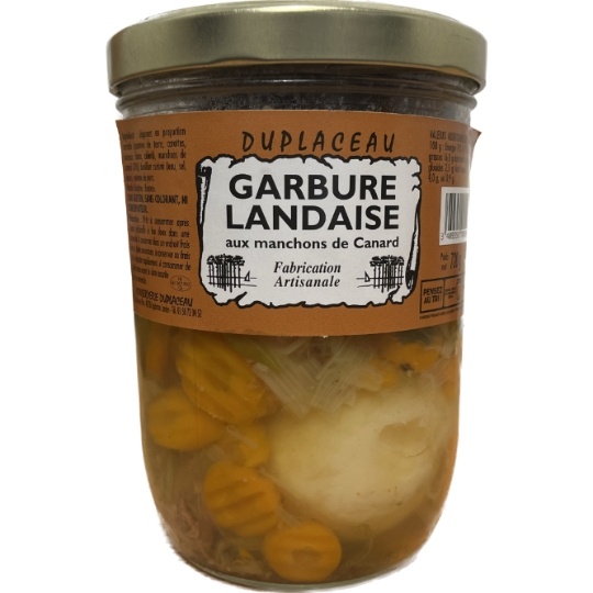 Garbure Landaise aux manchons de canard DUPLACEAU