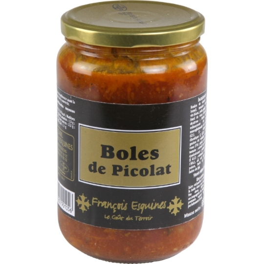 Plat cuisiné Boles de Picolat FRANCOIS ESQUINES