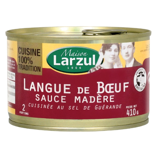 Langue de bœuf sauce Madère LARZUL