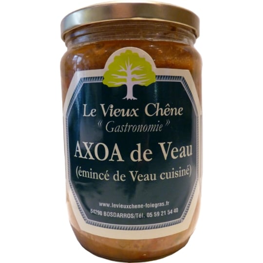 Axoa de veau LE VIEUX CHENE