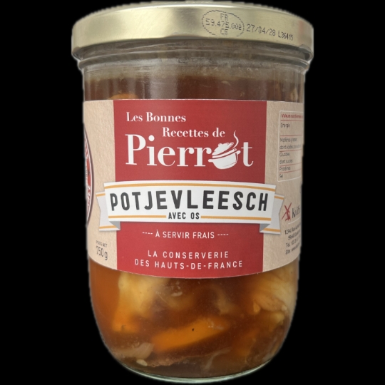 Plat cuisiné Potjevleesch LES BONNES RECETTES DE PIERROT