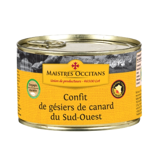 Viande préparée Gessier De Canard MAISTRES OCCITANS