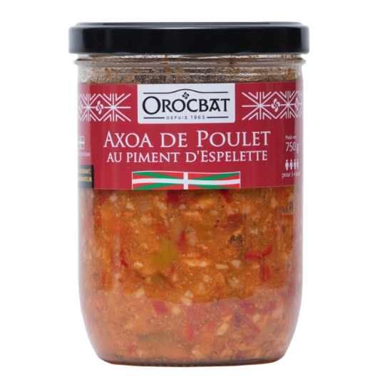 Axoa de Poulet au Piment d'Espelette OROCBAT
