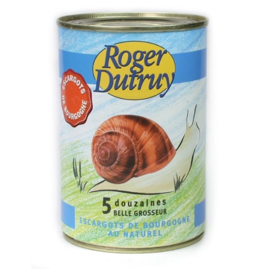 Escargots Bourgogne belle grosseur ROGER DUTRUY