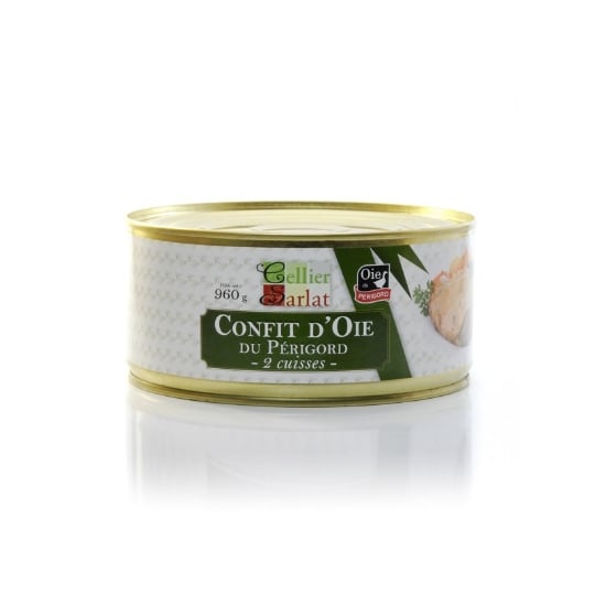 Confit D'oie  Du Périgord - 2 Cuisses - 960g CELLIER DU PÃ‰RIGORD