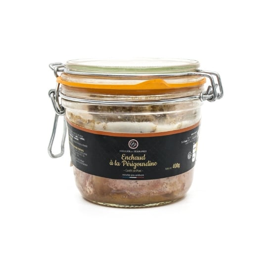 Enchaud À La Périgourdine Confit De Porc 400g CELLIER DU PÉRIGORD