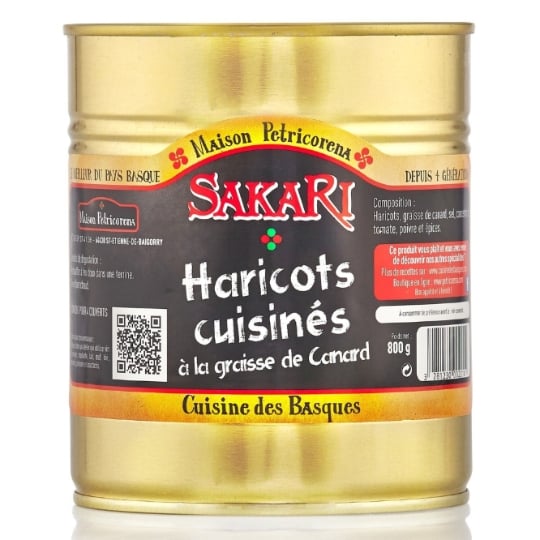 Haricots Cuisinés 800 G