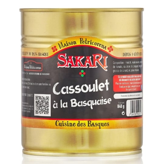 Cassoulet Basquaise 840 G