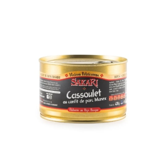 Cassoulet Au Confit De Porc Manex 420 G