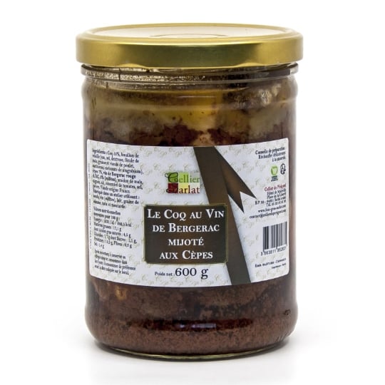 Coq Au Vin De Bergerac Mijoté Aux Cèpes 600g CELLIER DU PÃ‰RIGORD