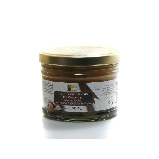 Ris De Veau Aux Morilles Et Jus De Truffes 380g CELLIER DU PÃ‰RIGORD