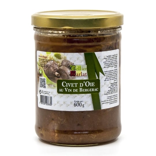 Civet D'oie Au Vin De Bergerac 600g CELLIER DU PÃ‰RIGORD