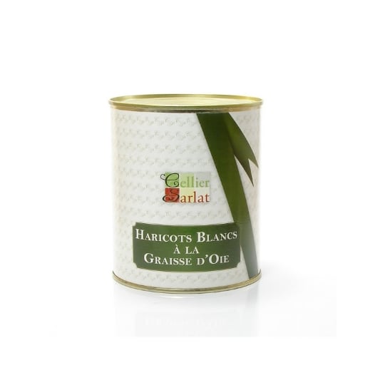 Haricots Blancs Cuisinés À La Graisse D'oie 760g CELLIER DU PÃ‰RIGORD