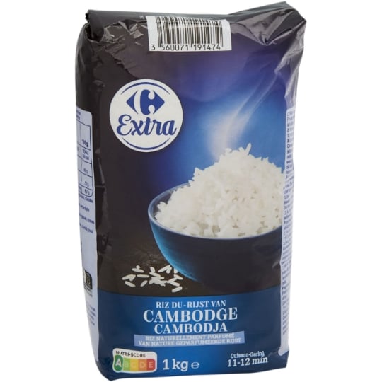 Riz Parfumé Cambodge 11-12min CARREFOUR EXTRA